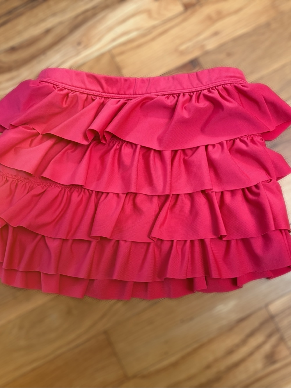 Place Hot Pink Tiered Ruffle Skirt